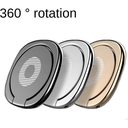 Mobile Phone Ring Buckle Holder Stand Universal Zinc Alloy Back Sticker 360 Rotating Ring Buckle Mobile Phone Tablet Ring Holder