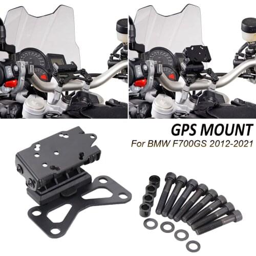 Motorcycle For BMW F700GS 2012-2021 Front Phone Stand Holder Phone GPS Navigaton Plate Bracket