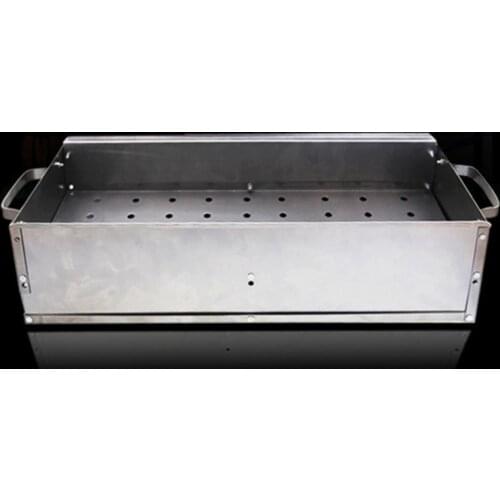 Portable charcoal barbecue grills commercial home outdoor rectangular bbq stove 202