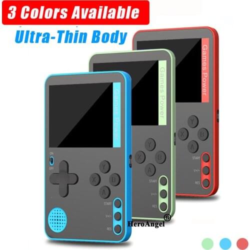 500 in 1 Handheld Game Console Ultra-Thin Card Game Console Portable Retro Video Game Console Good Gifts for Kids and Adult