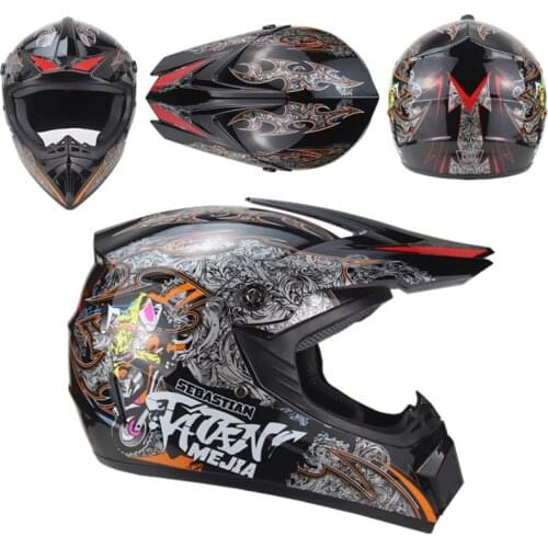 Novelty motorcycle Adult motocross Off Road Helmet ATV Dirt bike Downhill MTB DH racing helmet cross Helmet capacetes man
