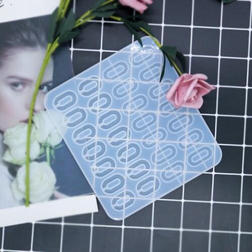 Resin Art Silicone Mold DIY Crystal Epoxy Necklace Pendant Casting Mould Handmade Crafts Jewelry Making Tools