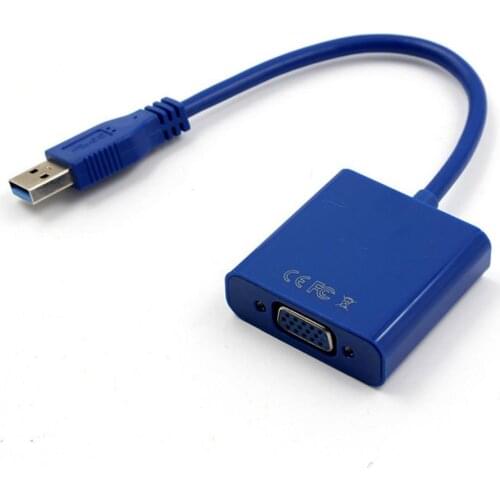 USB 3.0 To HDMIcompatible VGA Adapter 5.0Gbps 4K HD Multi-Display USB To HDMIConverter Cable For Laptop PC Windows 7/8/10 OS