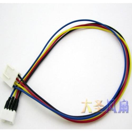 Graphics card fan 4-pin adapter motherboard 4-pin line graphics card small 4P adapter computer 3P/4P line extension cable