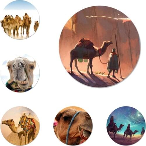 Camel Desert Icons Pins Badge Decoration Brooches Metal Badges For Backpack Decoration