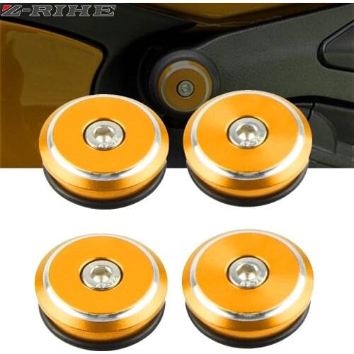 Motorcycle Aluminum Frame Hole Caps Fairing Guard For Ducati Panigale V4 Streetfighter V4 2020 1199 1299S 899 955 959 Panigale