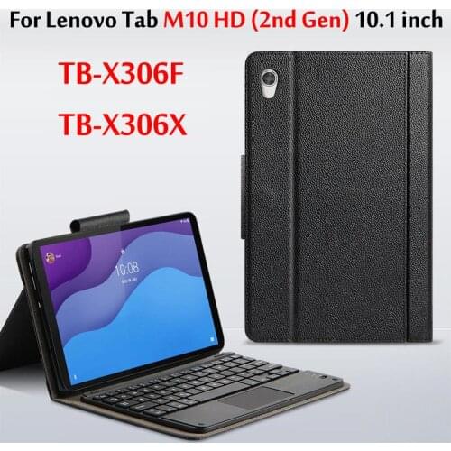 Case For Lenovo Tab M10 HD (2nd Gen) Case wireless Bluetooth keyboard TB-X306F TB-X306X 10.1\"Tablet cover case