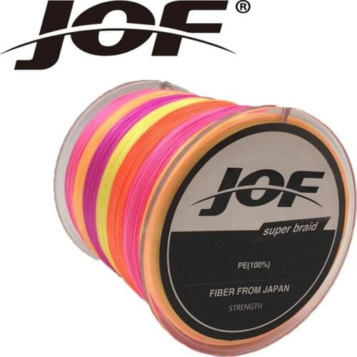 HiUmi 300m Braided Saltwater Fishing Line 8 Strands 10-150LB Advanced Superline Colorful