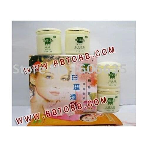 YanWoSu bailitouhong(4in1) whitening moisturizing cream set