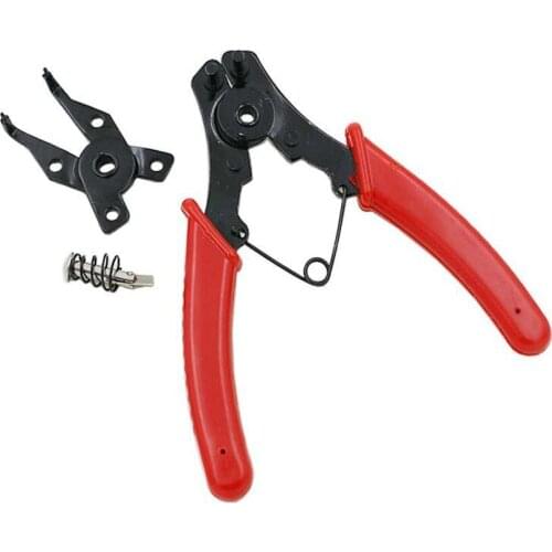 New 4 in 1 Multifunctional Multi-color Card Four Rings Plier Head Clamp Spring Shaft Dismounting with External Handle Pliers