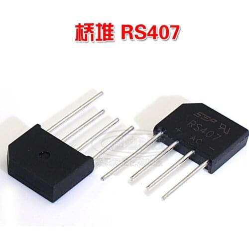 New RS407 Rectifier Flat Bridge Voltage 700V Current 4A Rectifier