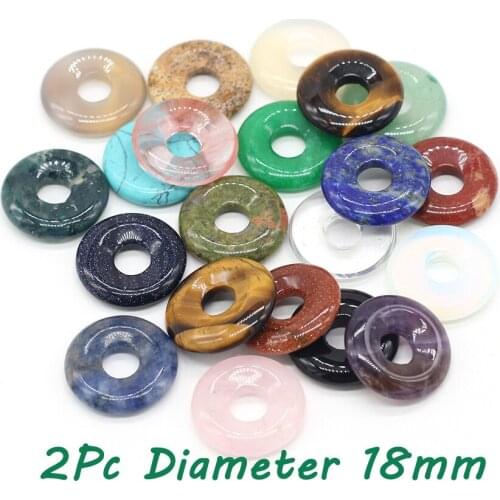 Wholesale Natural Stone Beads Round Shape Big Hole Amethysts Bead for Jewelry Making Necklace Earrings Crafts Gifts for Women