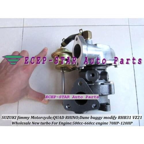 RHB31 VZ21 13900-62D51 Turbo For SUZUKI Jimny ALTO Works Briggs Stratton 500-660cc MOTORCYCLE QUAD RHINO;Dune Buggy 70HP-120HP