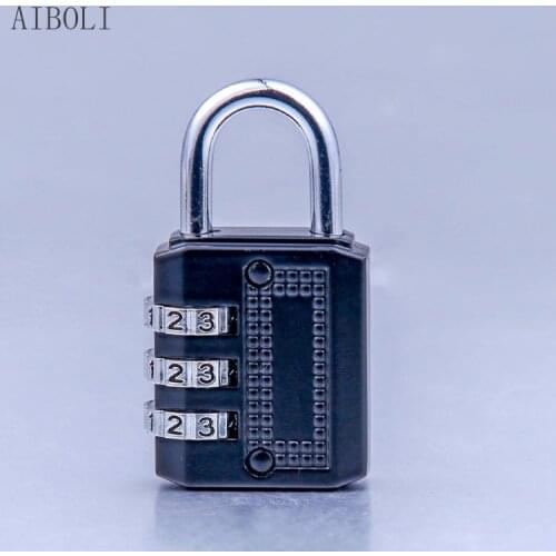 Three-digit Luggage Combination Padlock 30MM Combination Lock