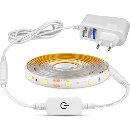 Smart Kitchen Lamp DC 12V Led light Touch Dimmer Switch Waterproof led Strips Under Cabinet Wardrobe Furniture Bed Night Lights