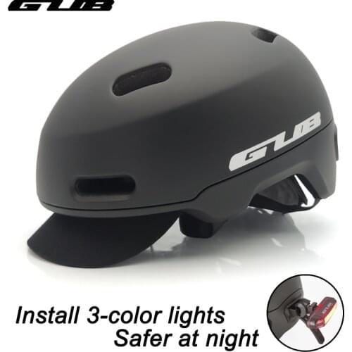 GUB CITY PRO Commuter Bicycle Helmet for Men Women Courier Delivery Guy Urban Lifestyle Integrally-molded Cycling casco iciclet