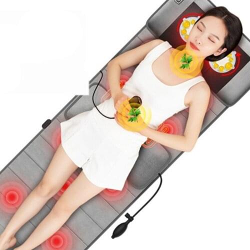 Air bag push multi-functional neck massager wormwood hot compress relaxation treatments whole body high low kneading cushion