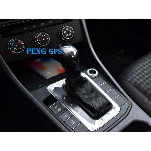 Car Wireless Charger for Smart iPhone xr Max Huawei Samsung Fast Charging Automatic Clamping Charger For Volkswagen Bora 2019c