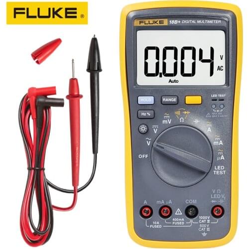 Fluke Digital Multimeter 15B+ 17B+ F18B+ F12E+ Fluke 107 Multimeter With Automatic Range