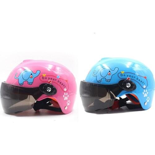 New Motorcycle Children Helmet Sports Craniacea Cycling Kids Motorcycle Helmet For Multi Pattern Anti-Vibration Riding