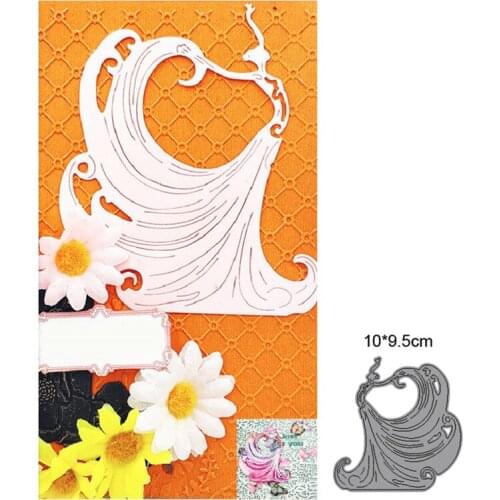 African Woman Metal Cutting Dies Cut Die Mold Scrapbooking dies Decoration Paper Craft Embossing Dies New for 2021 Stencils dies