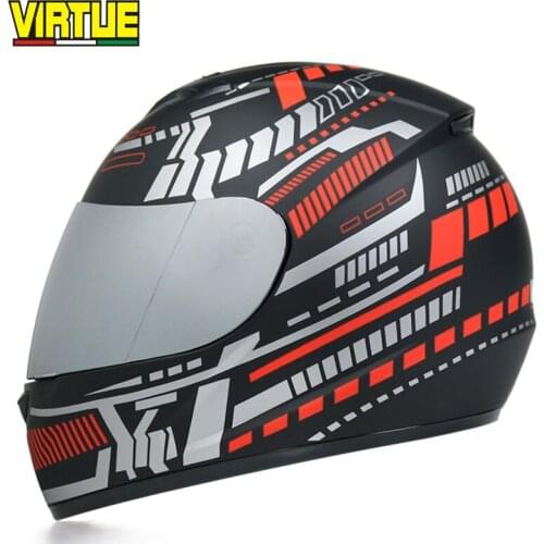 Full face motorcycle helmet, fresh, ABS material