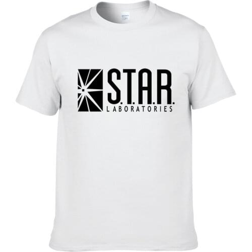 2021 Vintage STAR Laboratories Streetwear Cotton T-Shirt Short Sleeve Men T Shirts Brand Streetwear Hip Hop Tops Tees