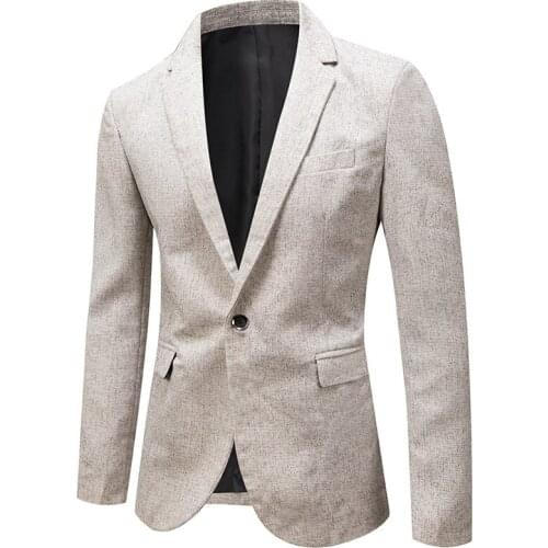Men Suit Jacket Casual Blazers Men Formal Jacket Popular Design Men Dress Suit Coats Business Mens Blazer Plus Size
