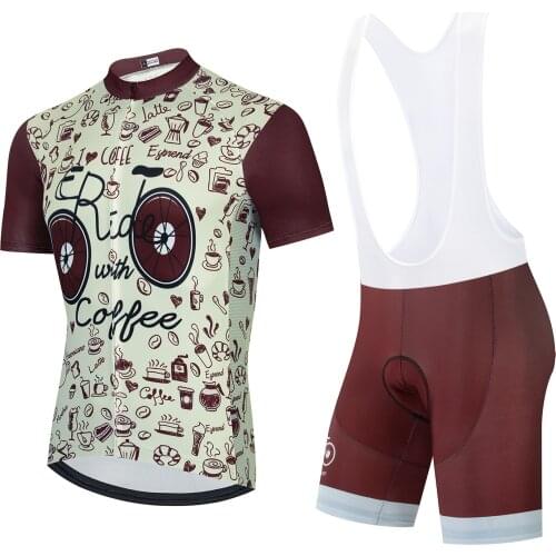 New Cycling Clothing Men Cycling Set Bike Clothing Breathable Anti-UV Bicycle Wear/Short Sleeve Cycling Jersey Sets