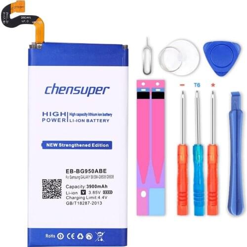 NEW 3900mAh EB-BG950ABE Smart Phone Battery For Samsung Galaxy S8 SM-G9508 G950F G950A G950T G950U G950V G950S EB-BG950ABA