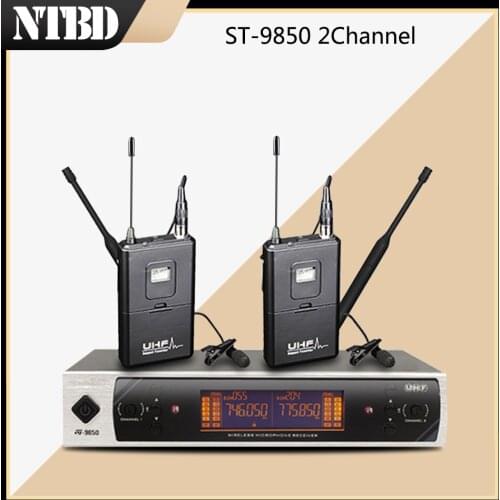NTBD Stage Performance Hip Hop Sound Broadcast Show Wedding ST-9850 Professional Wireless In-Ear Monitor System Big Screen