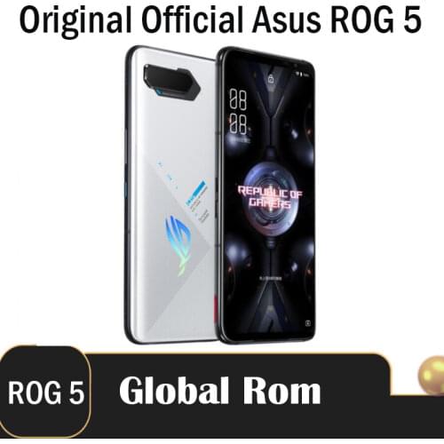 Official New Original Asus ROG 5 5G Smart Phone Snapdragon888 6.78inch AMOLED 64MP NFC Global Rom 65W Hyper Charge 6000mAh