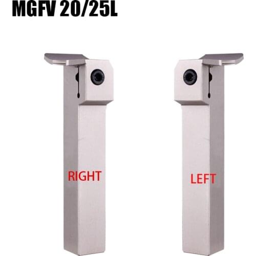 CNC Lathe Cutting Tool Bar MGFV320L15 MGFV325L15 50-80 MGFV White Slotting With Circular Face Grooving Turning Toolholders 1PCS