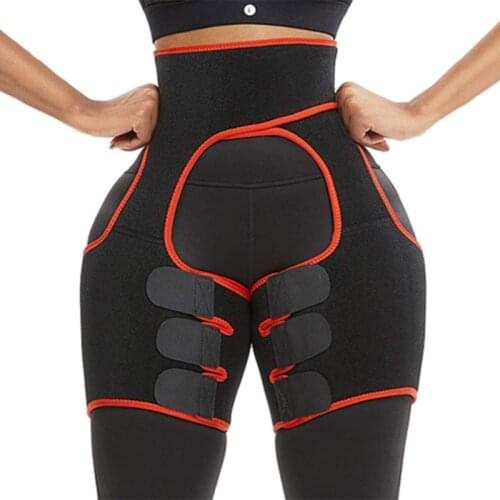 Slim Thigh Trimmer Leg Shapers Thigh Slimming Wrap Belt Neoprene Sweat Shapewear Muscle Band Fat Burning Compress Belt 1