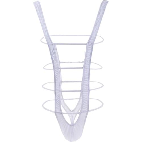 Stretchy Borat Mankini Underwear Harness Bikini Lingerie Nightwear for Men