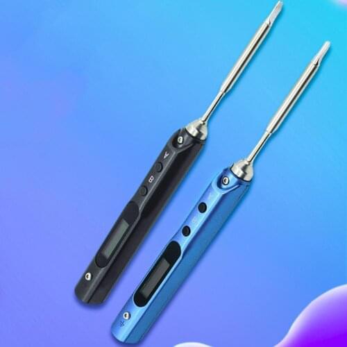 SQ-001 Smart Portable Constant Temperature 12-24V DC Power Supply Adjustable Small Electric Soldering Iron DIY Welding Joint