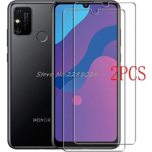 2PCS Huawei Honor 9A Tempered Glass Protective FOR Huawei Honor9A MOA-LX9N 6.3" Screen Protector Glass Film phone Cover