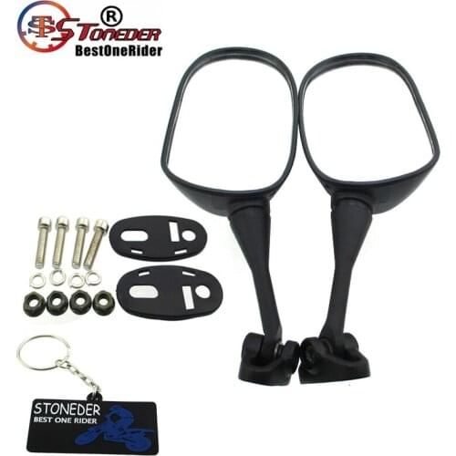 STONEDER Rearview Mirror Rear View Side Mirrow For Suzuki GSXR 750 GSX-R750 HYOSUNG GT250R CBR600RR GT650R GT650S CBR600RR