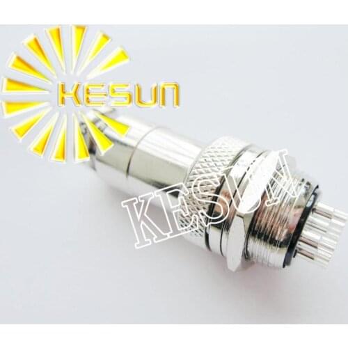 10pair GX20 4P GX20-4 Male & Female Diameter 20mm Wire Panel Connector DF20 M20 circular connector Socket Plug