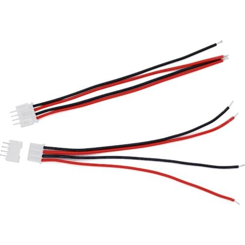 10pairs/lot 3S1P plug 100mm RC lipo battery balance imax b6 charger line 20% off