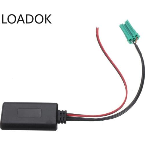12V Car bluetooth 5.0 Module AUX Adapter Wireless Radio Stereo AUX-IN Cable For Renault For Clio For Kangoo Megane For Scenic