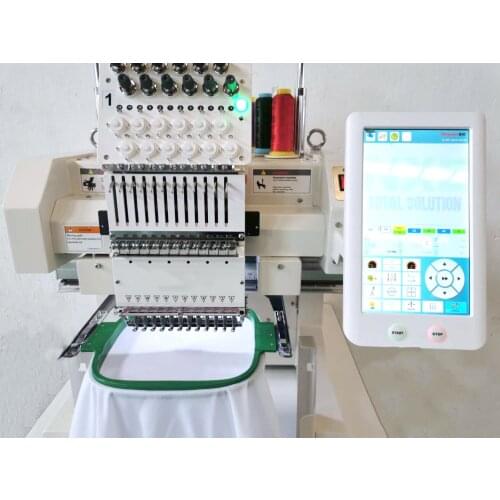 2021 Lewanjoy Embroidery Machine 12/15 Needles Computered Single Head Embroidery Machine