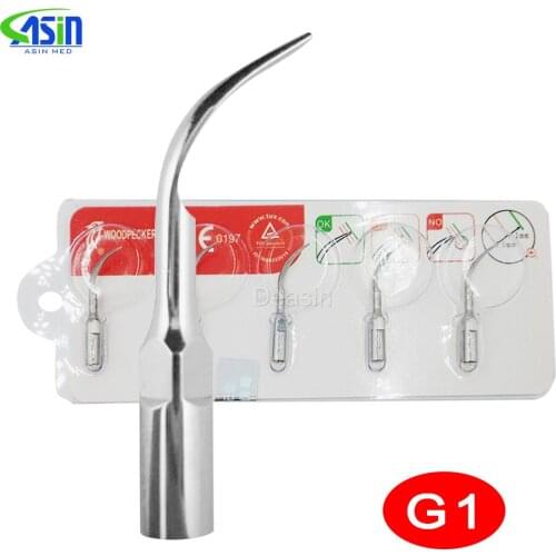 5 pcs x Original woodpecker G1/ G2 /G3/ G4/ G5/ G6/ P1 Dental Ultrasonic Scaler Tips scaling tips handpiece Fit EMS & WOODPECKER