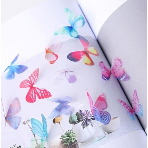 50Pcs Colorful Tulle Butterfly Party Wedding DecorHandmade Craft Accessories Decorations DressDIY Sewing Craft Project