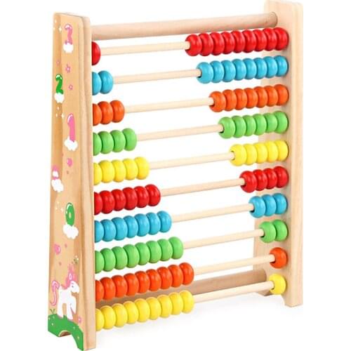 Children Wooden Abacus Toy Math Kids Numbers Educational Games Entertainment Toddler Toys Logical Thinking Toys Enlightenment