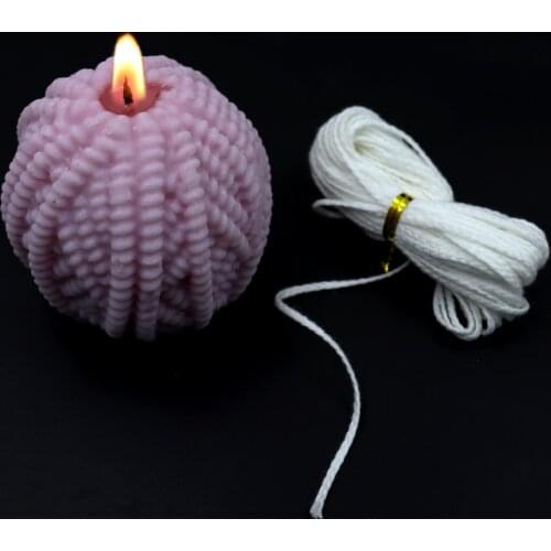 20m Candle Wick Non-smoke Cotton wick for candles Candles Making Tools Set for DIY Soy Paraffin Candle Making