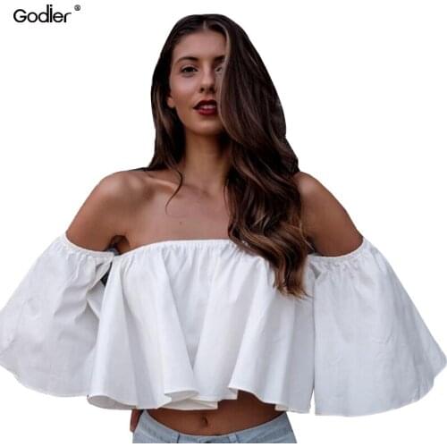 Godier Womens Summer T-shirts