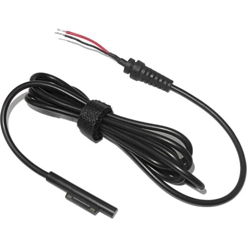DC Jack Tip Plug Connector Cord Cable Laptop Power Supply Cable for Microsoft Surface Pro 3 4 5 6 Go