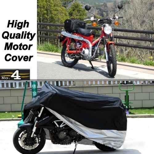 MotorCycle Cover For Honda C100H Hunter Cub WaterProof UV / Sun / Dust / Rain Protector Cover Made of Polyester Taffeta