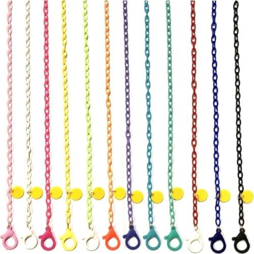 New Acrylic Mask Lanyard Mask Storage Artifact Portable Mask Storage Chain Student Chains for Storing Masks Save Masks Holder